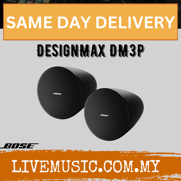 Bose DesignMax DM3P Loudspeaker - Black ( DM3P )