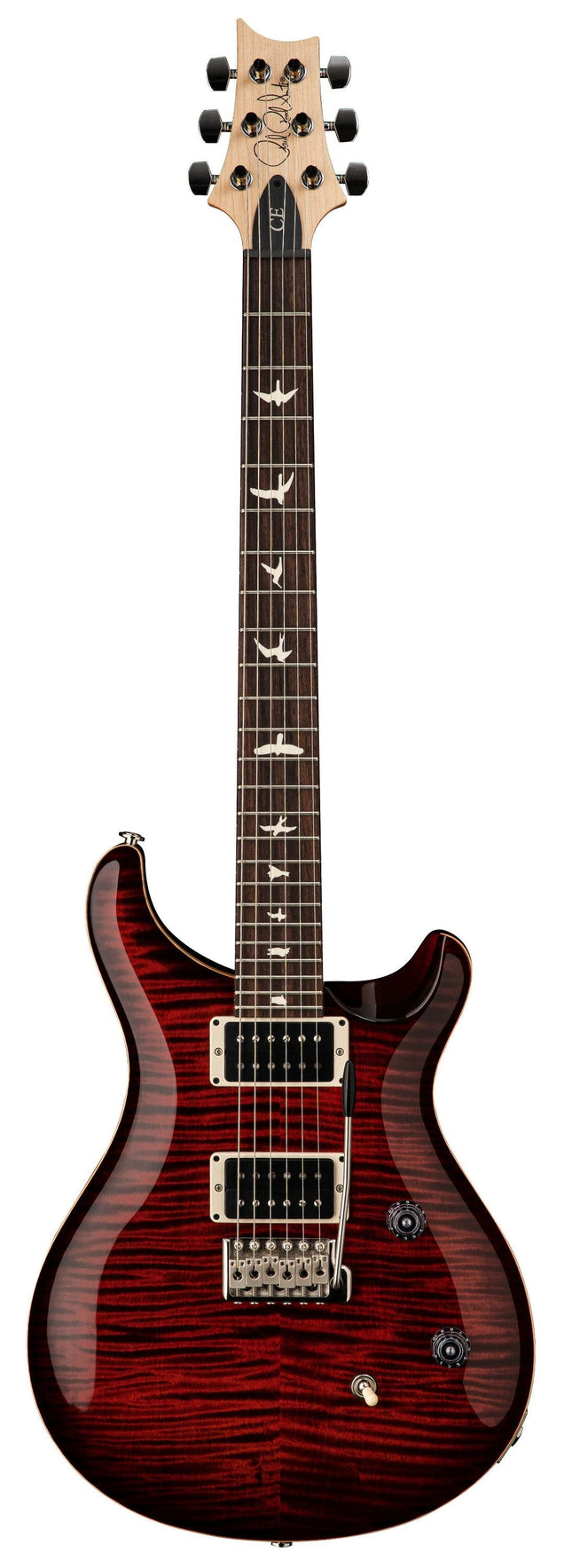 PRS CE24 Electric Guitar with Bag - Fire Red Burst (CE-24)