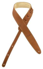 Fender Ball Glove Leather Guitar Strap - Brown