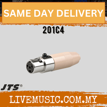 JTS 201C4 4 pin mini XLR cable of CM-201 /125i /501