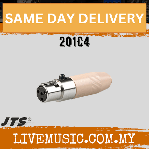 JTS 201C4 4 pin mini XLR cable of CM-201 /125i /501