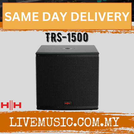 HH Electronic Tensor TRS-1500 15 Inch Active PA Subwoofer ( TRS1500 / TRS 1500 )