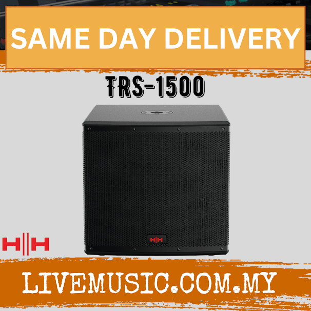 HH Electronic Tensor TRS-1500 15 Inch Active PA Subwoofer ( TRS1500 / TRS 1500 )