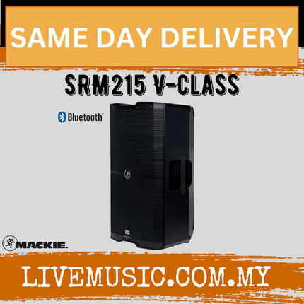 Mackie SRM215 V-Class 2000W 15 inch Powered Speaker (SRM 215/SRM-215)