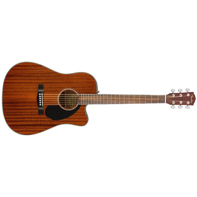 Fender CD-140SCE Dreadnought Acoustic-Electric Guitar with Case - All Mahogany (CD140SCE/CD 140SCE)