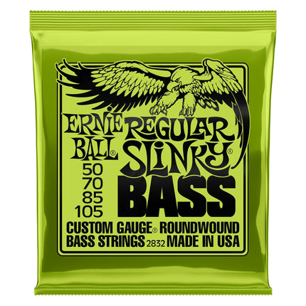 Ernie Ball 2832 Regular Slinky Nickel Wound Electric Bass Strings (50-105/EB2832)