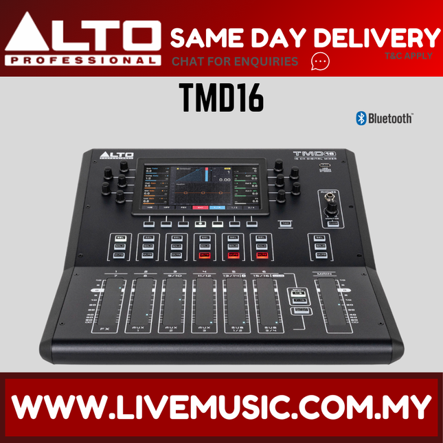 Alto Professional TMD16 16-channel Digital Mixer ( TMD-16 TMD 16 )