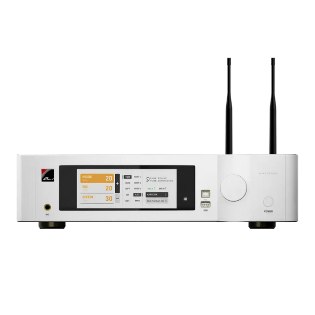 dBpro NX-1000i 3 in 1 250W + 250W 3 in 1 DSP amplifier With One Pair RX900 High Quality UHF MIC ( NX1000i NX 1000i )