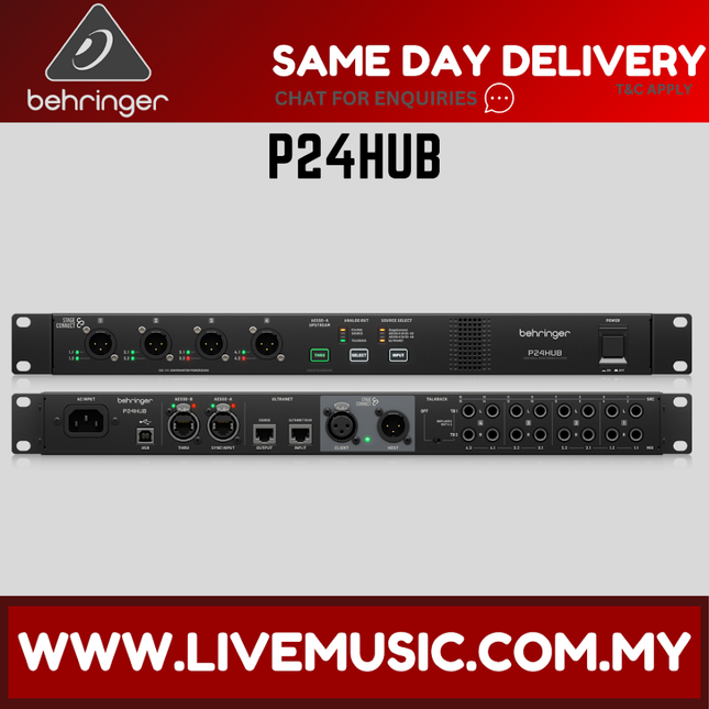 Behringer P24HUB StageConnect Personal Monitor Mixers ( P24-HUB / P24 HUB )