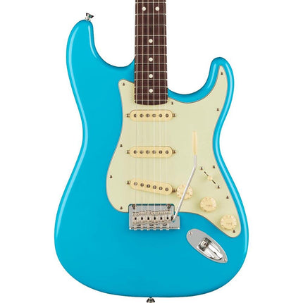 Fender American Professional II Stratocaster Electric Guitar, Rosewood Fretboard - Miami Blue