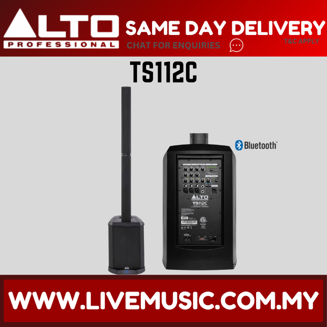Alto TS112C Portable Column Array Loudspeaker ( TS 112C TS-112C )