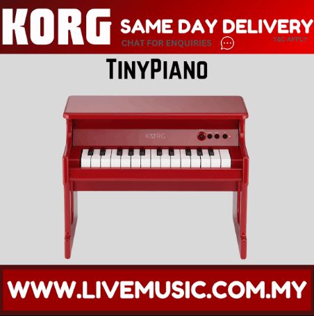 Korg tinyPiano Digital Toy Piano - Red( Tiny-Piano / Tiny Piano )