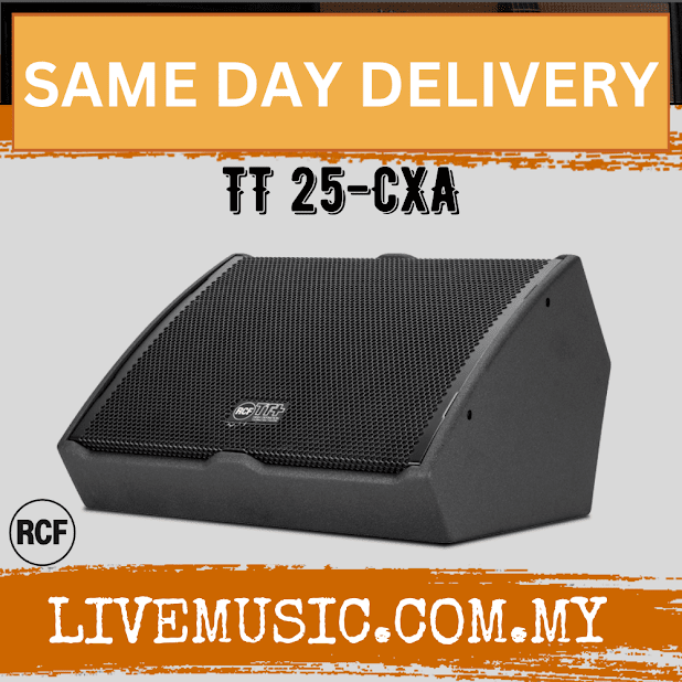 RCF TT25-CXA 15" Active High-Definition Coaxial Monitor Speaker ( TT25 CXA / TT25CXA / TT 25-CXA )