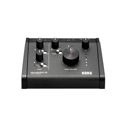 Korg microAUDIO 22 Professional High-Definition Compact Desktop Audio System