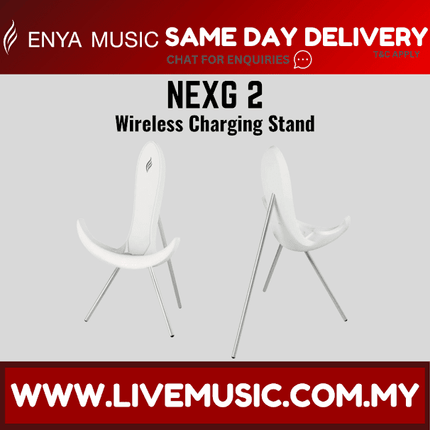 ENYA NEXG 2 wireless charging stand white stand cradle dual view