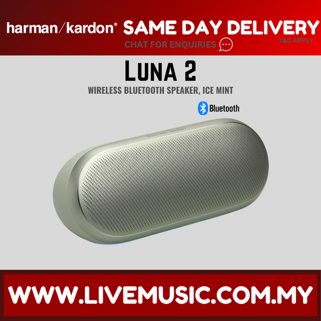 Harman Kardon Luna 2 Wireless Bluetooth Speaker - Ice Mint ( LUNA-2 LUNA2 )