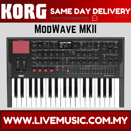 Korg Modwave MkII Wavetable Keyboard Synthesizer ( Modwave-MkII / ModwaveMkII / MKII )