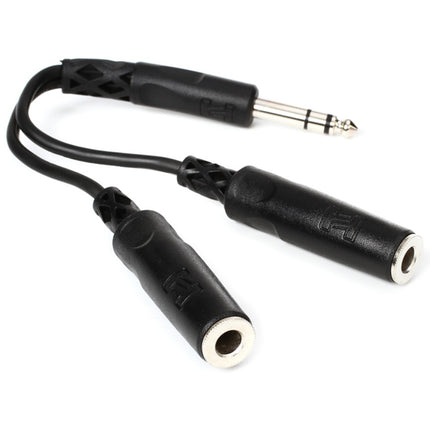 Hosa YPP-118 Y Cable 1/4inch TRS to 1/4inch TRSF (YPP118/YPP 118)