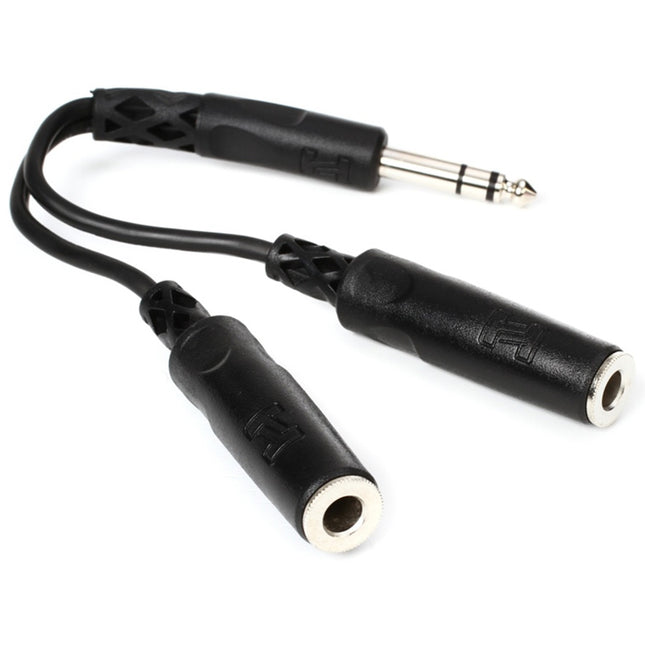 Hosa YPP-118 Y Cable 1/4inch TRS to 1/4inch TRSF (YPP118/YPP 118)