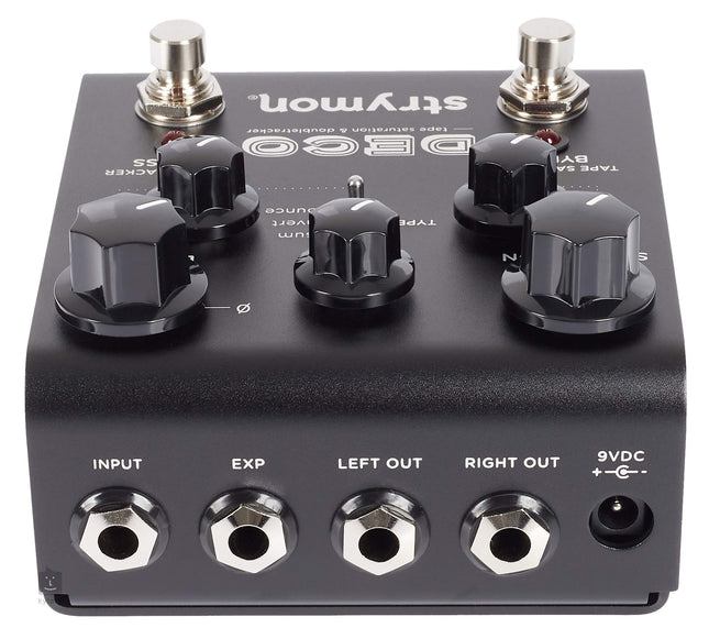 Strymon DECO w/EU Type AC Adaptor Guitar Effect Pedal, Midnight Edition