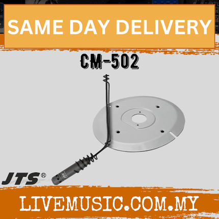 JTS CM-502 Vocal Condenser Microphone - Black ( CM502 / CM 502 )