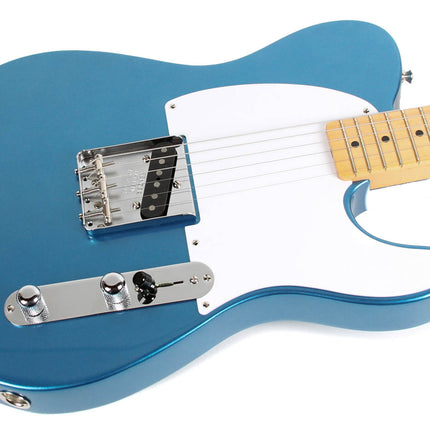 Fender Ltd Ed 70th Anniversary Esquire Electric Guitar, Maple Fretboard - Lake Placid Blue