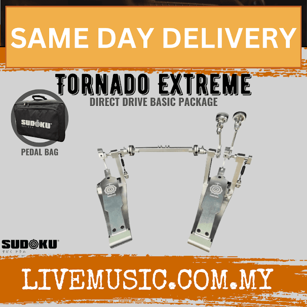 Sudoku Tornado Extreme Double Drum Pedal Direct Drive