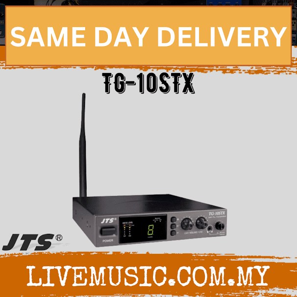 JTS TG-10STX Tour Guide UHF PLL Stationary Receiver (TG 10STX TG10STX)