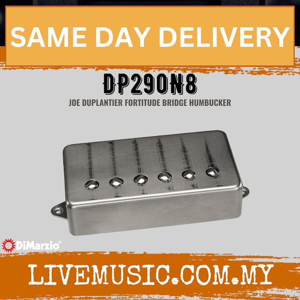 Dimarzio DP290N8 Fortitude Bridge Worn - Nickel