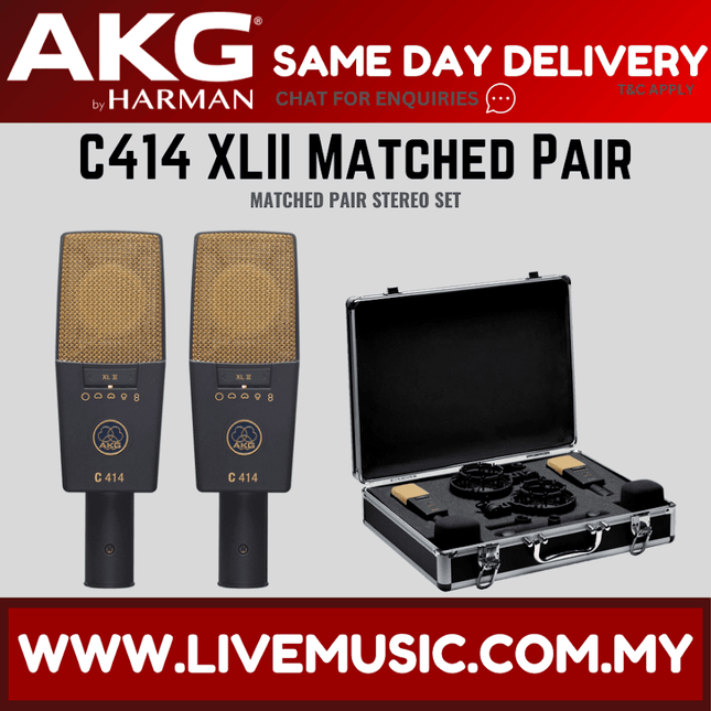 AKG C414 XLII Large-diaphragm Condenser Microphone (AKG/C414XLII)