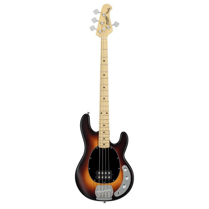 Sterling Ray4 Stingray 4-String Electric Bass Guitar Maple Fretboard - Vintage Sunburst Satin (Ray-4/Ray 4)