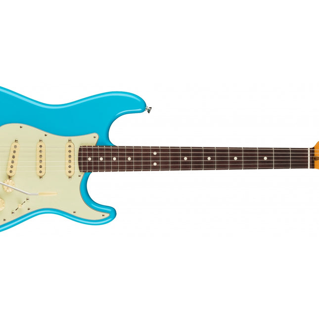 Fender American Professional II Stratocaster Electric Guitar, Rosewood Fretboard - Miami Blue