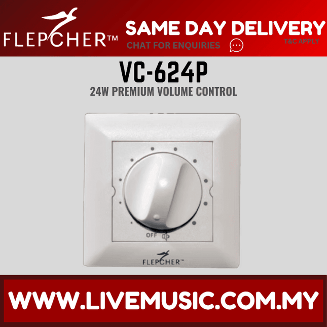 Flepcher VC-624P Premium Volume Control ( VC624P / VC 624P )