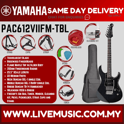 Yamaha PAC612VIIFM Pacifica Electric Guitar - ( PAC 612VIIFM / PAC-612VIIFM )
