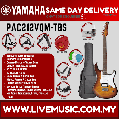 Yamaha PAC212VQM Pacifica Electric Guitar - ( PAC 212VQM / PAC-12VQM )