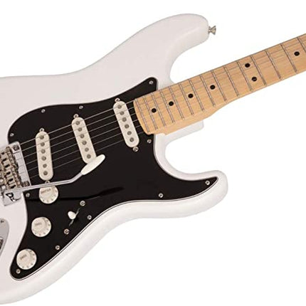 Fender Japan Hybrid II Stratocaster Electric Guitar, Maple Fretboard with Gig Bag - Arctic White