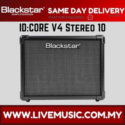 Blackstar ID:Core V4 Stereo 10 10-watt 2 x 3-inch Digital Combo Amplifier ( IDCore V4 / IDCoreV4 )