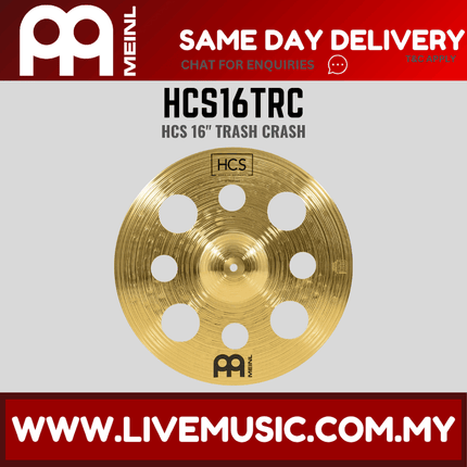 Meinl Cymbal HCS16TRC 16inch HCS Trash Crash