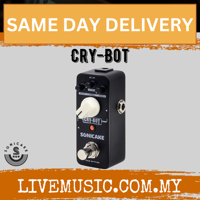 Sonicake QSS-07 Cry-Bot Envelope Filter/Auto Wah Guitar Effects Pedal ( QSS07 QSS 07 )