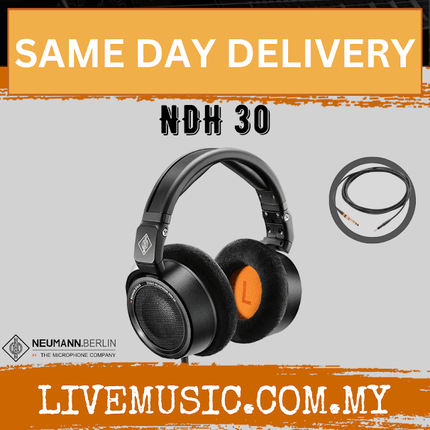 Neumann NDH 30 Open-back Studio Headphones - Black ( NDH-30 / NDH30 )
