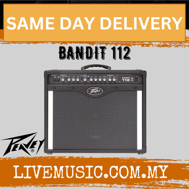 Peavey Bandit 112 TransTube - 80 watt 1x12 inch Guitar Combo Amplifier (BD112)