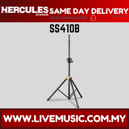 HERCULES SS410B AUTOLOCK SPEAKER STAND - EACH ( SS-410B / SS 410B )