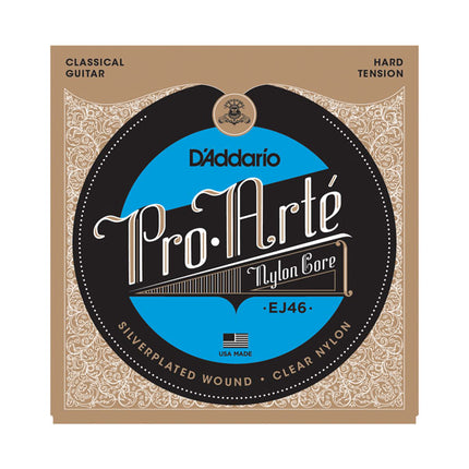 D'Addario EJ46 - Pro-Arté Nylon Classical Strings, Hard Tension (DAddario)
