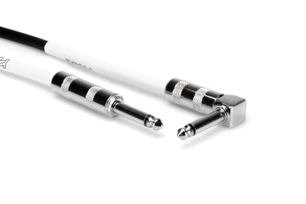 Hosa GTR-205R Guitar Cable, Straight to Angled, 5ft (GTR205R/GTR 205R)