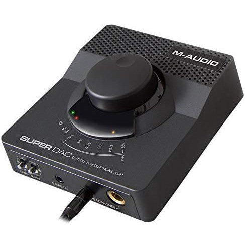 M-Audio Super DAC II - 24-bit/192kHz USB audio DAC with analog and digital outputs (SuperDAC/Super-DAC)