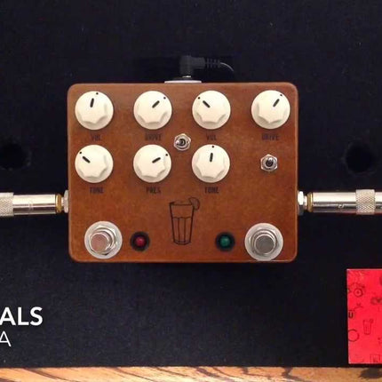 JHS Sweet Tea V3 2-in-1 Overdrive Guitar Effects Pedal