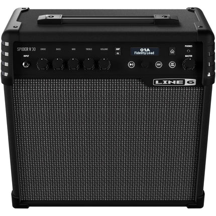 Line 6 Spider V 30 MkII 1x8" 30-watt Modeling Combo Amp with Free Cable (LINE6 V30 / V30MKII / V-30 MK2)