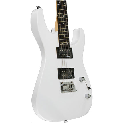 Jackson JS-12 Dinky Electric Guitar, Amaranth Fretboard - Gloss White (JS12/JS 12)