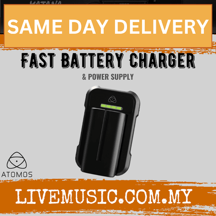Atomos 2A Fast Battery Charger 2 with Locking Cable