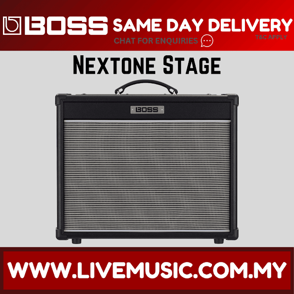 Boss Nextone Stage - 40 watt 1x12" Combo Amplifier, Power Cord included
